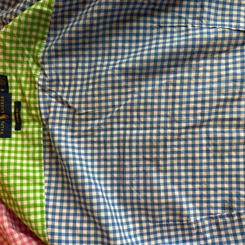 Ralph Lauren Colorful Patchwork Button Down Shirt - image 5